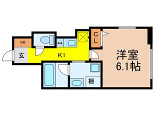 スクリブ千駄ヶ谷の物件間取画像